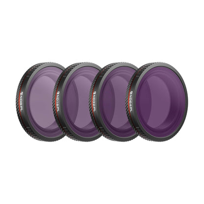 Freewell Bright Day Filter Kit for DJI Osmo Nano – ND8/PL, ND16/PL, ND32/PL & ND64/PL Filters
