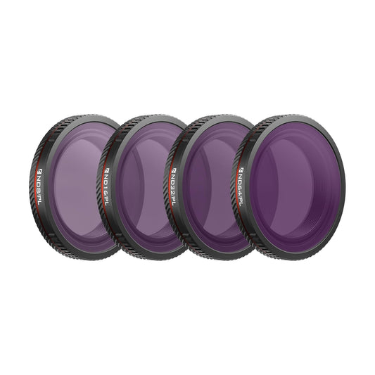 Freewell Bright Day Filter Kit for DJI Osmo Nano – ND8/PL, ND16/PL, ND32/PL & ND64/PL Filters