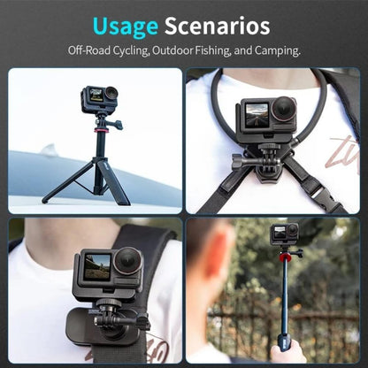 Vertical-Horizontal L Shape Magnetic Base Mount For Action 3/4/ 5 pro Camera Aluminium Alloy Mounting Accessory
