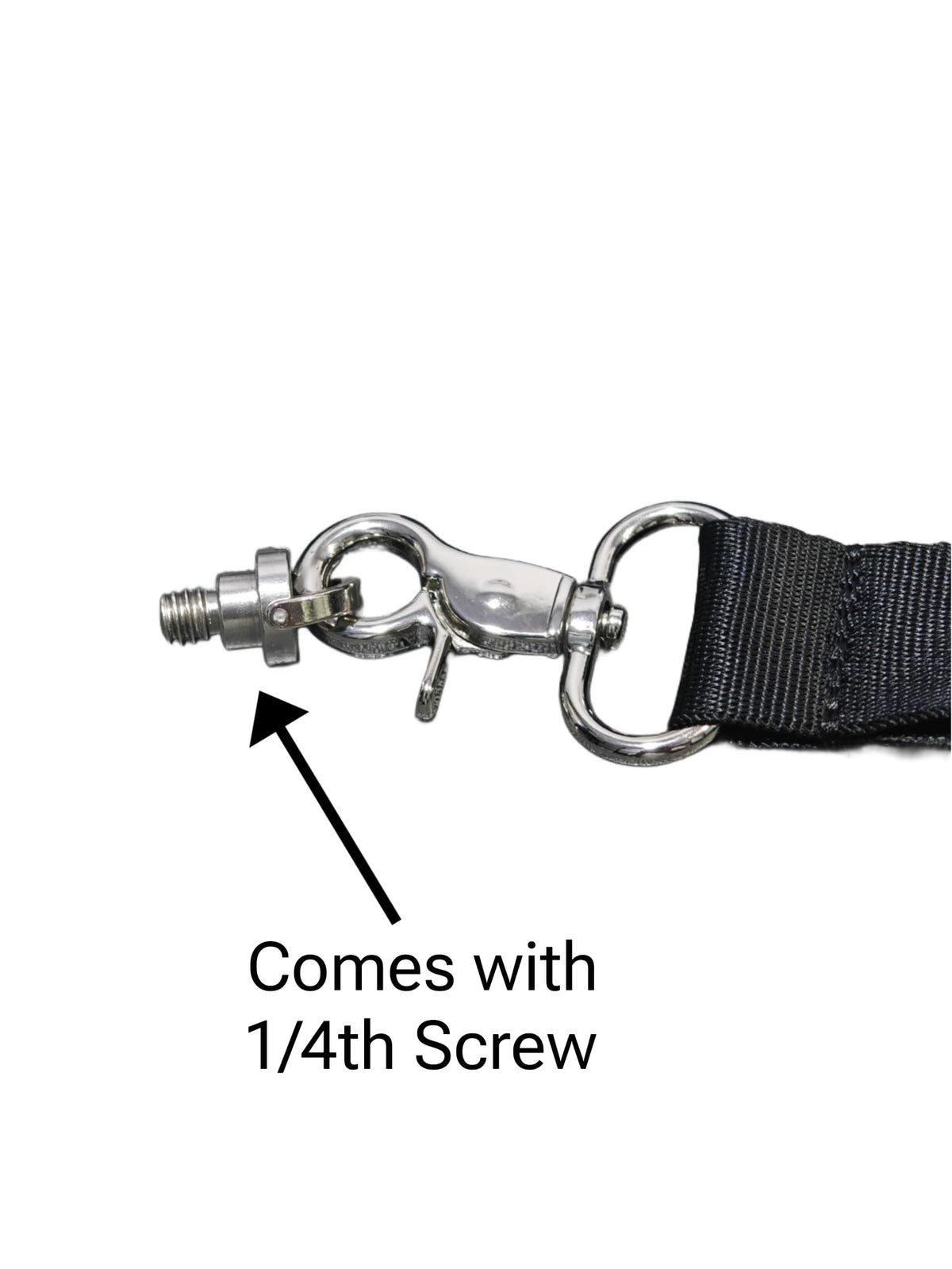 Neck Strap with 1/4 Inch Screw for DJI Pocket 3/2, Insta360 X5/X4, OM 8/7 (view 6)