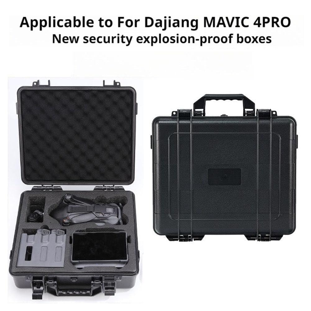 GetZget® Carrying Case Bag For DJI Mavic 4 Pro & Accessories Hard Shell Waterproof Case