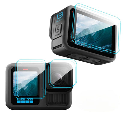  GoPro 13 Tempered Glass Screen & Lens Protector Accessories 
