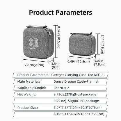 DJI Neo 2 Drone Bag & RC N3 Remote Bag 