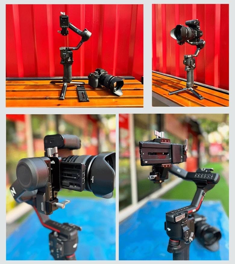 Vertical Clapper Board for DJI Ronin RS 3, RS3 Pro, RS2 Gimbal - DSLR Mount Accessories