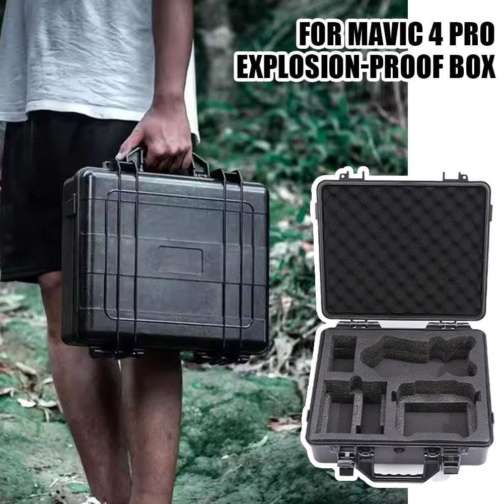 GetZget® Carrying Case Bag For DJI Mavic 4 Pro & Accessories Hard Shell Waterproof Case