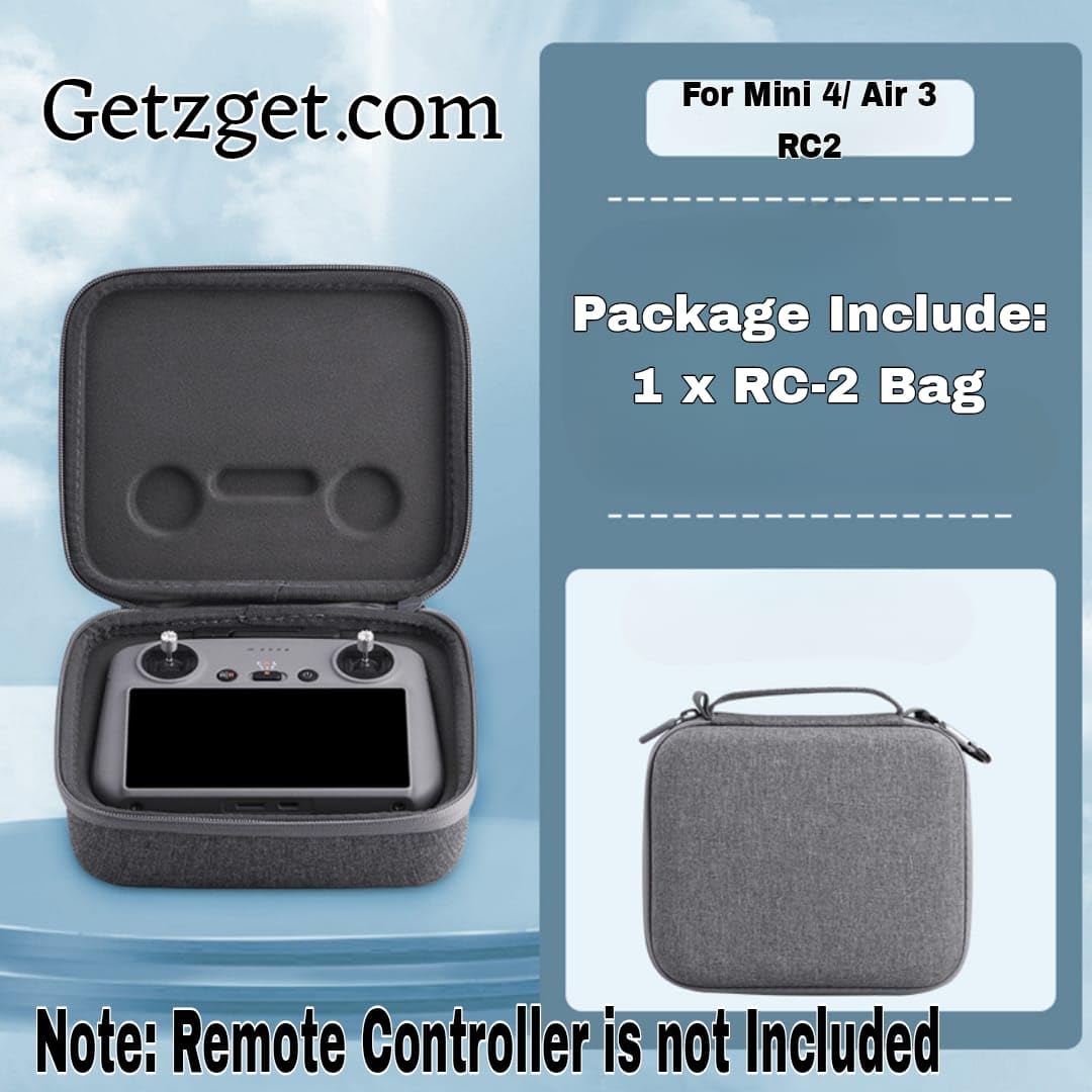DJI Mini 4 Pro/Mavic Air 3 Rc2 Remote Controller Bag