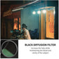 52mm Black Soft Lens Nd Filter For iPhone 13/14/ 15 & Plus Mobile Cover, DSLR Camera