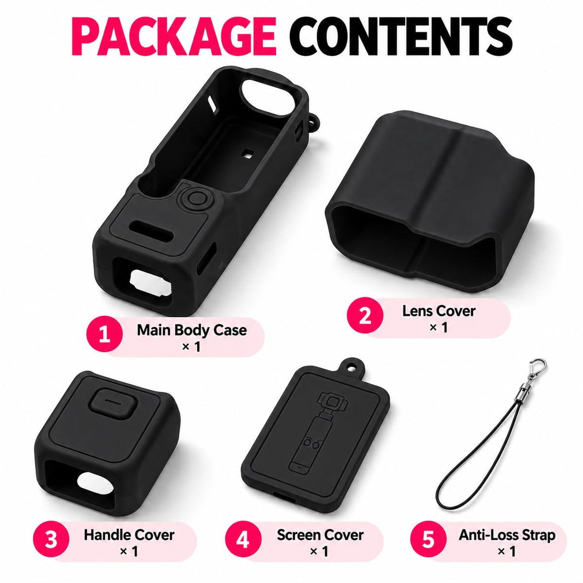 Silicone Cover For DJI Osmo Pocket 4p pro Creator Combo
