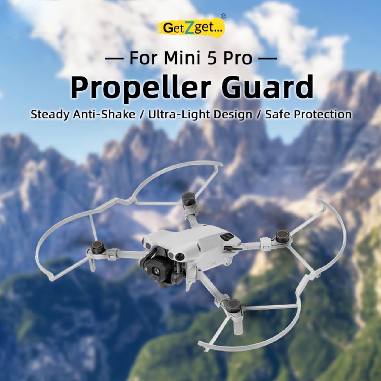 GetZget Lightweight Propeller Guards for Dji Mini 5 Pro 