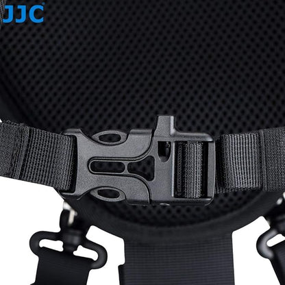 JJC Photography Belt & Harness System For JJC DLP/ Lowepro S&F Lens Pouches  Camera Harness with Adjustable Belt & D-Rings