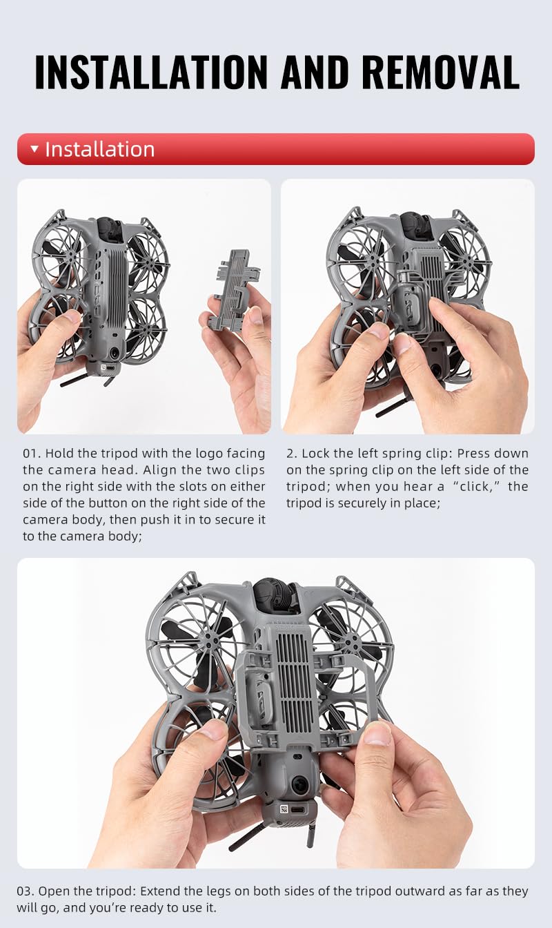Landing Gear For DJI Neo 2 Accessories Extended Leg Accessories (Getzget)