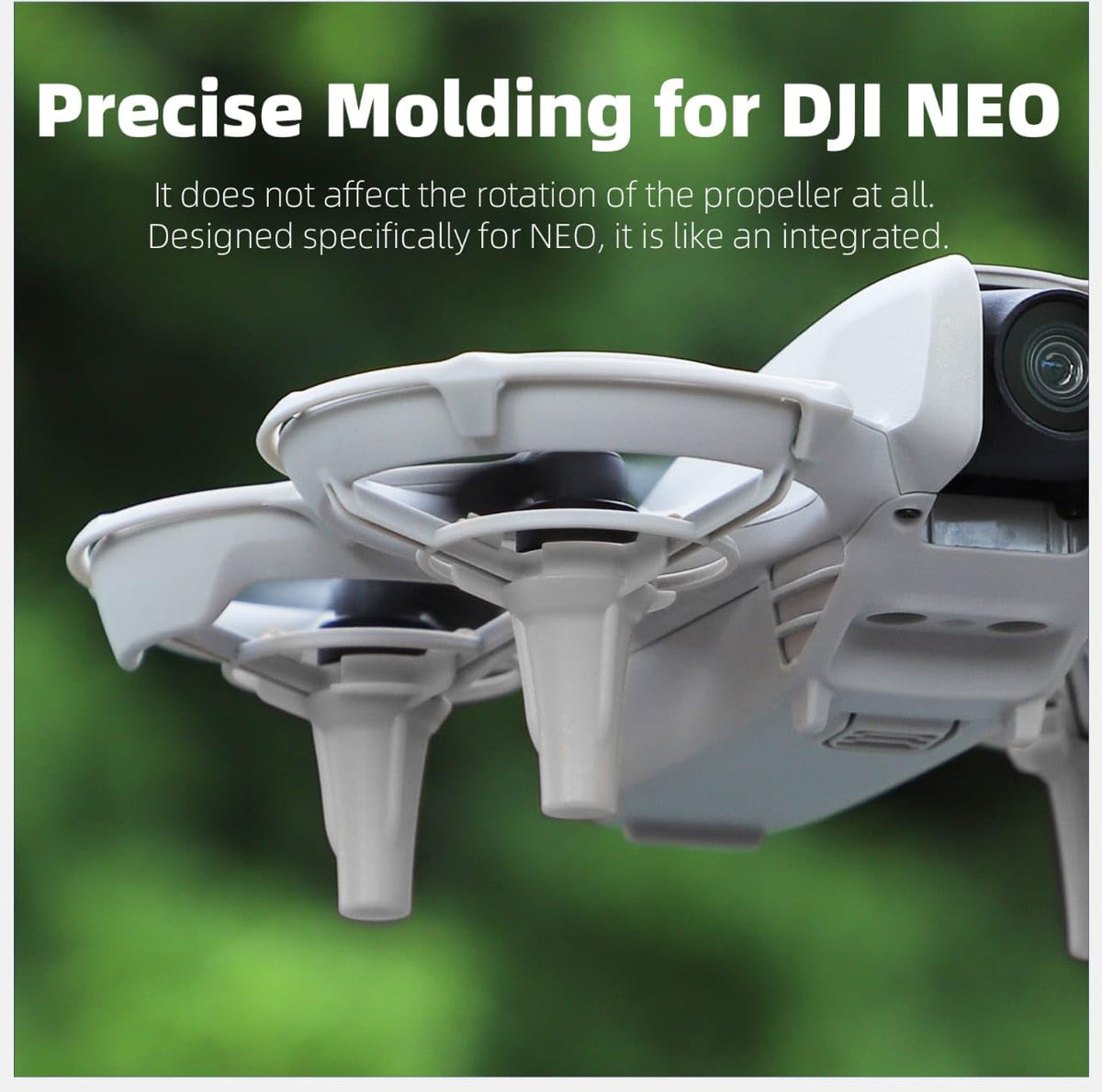10mm Landing Gear Leg Extensions for DJI Neo (Grey) (view 7)
