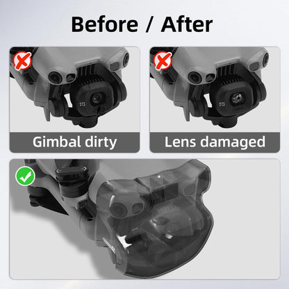 GetZget® Gimbal Cover Cap for DJI Mini 5 Pro Frog Style Gimbal Lock Camera Lens Protector Accessories