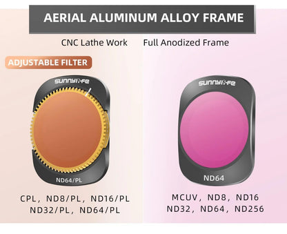 Nd Filters for DJI Osmo Pocket 3 & 4