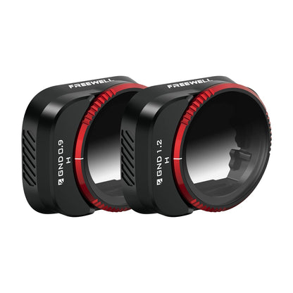 Freewell Soft Edge Gradient GND0.9, GND1.2-2 Pack Filters for Mini 3 Pro/Mini 3 Drone