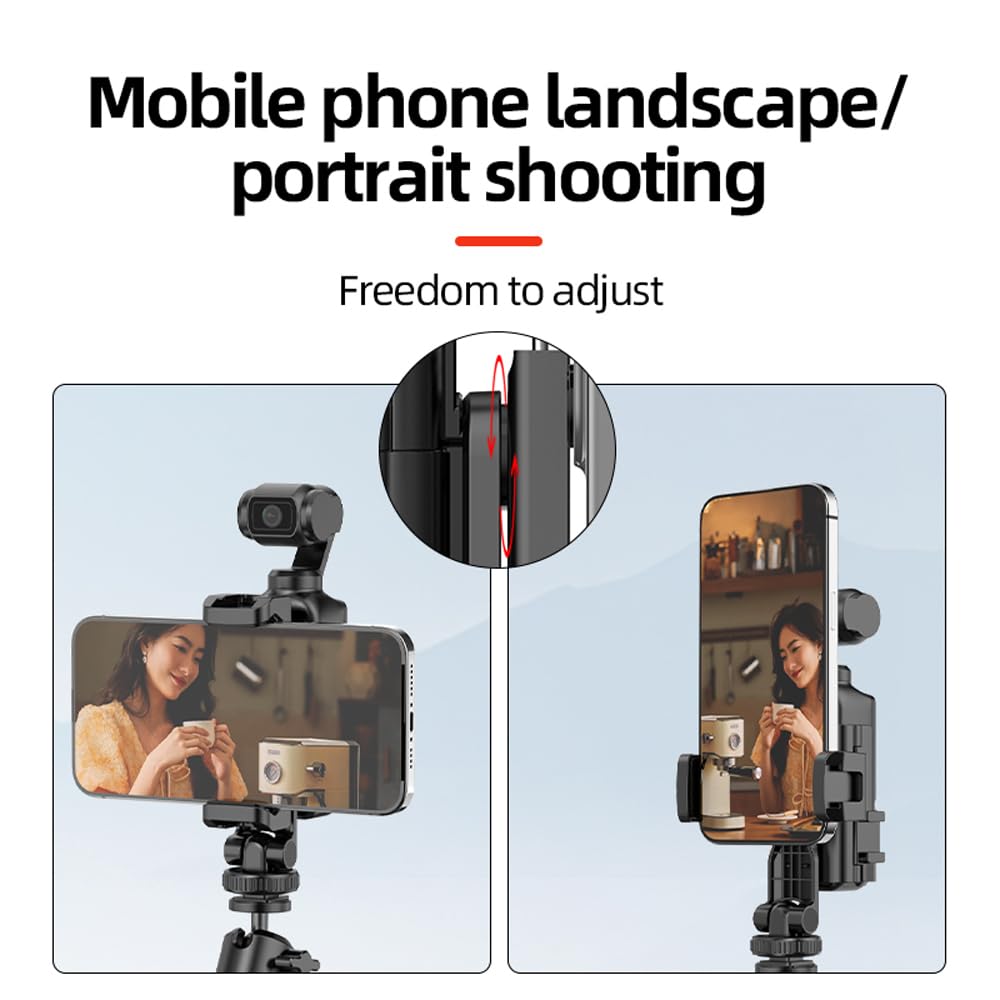 Phone Adapter For DJI Osmo Pocket 3/4/ 4P/ 4 Pro, Smartphone Mount Holder 