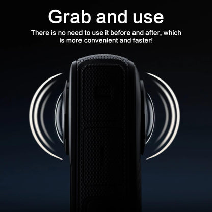   Insta360 X4 Camera Lens Guard Protector Tempered PC Material Rotating Scratch Resistant Accessories