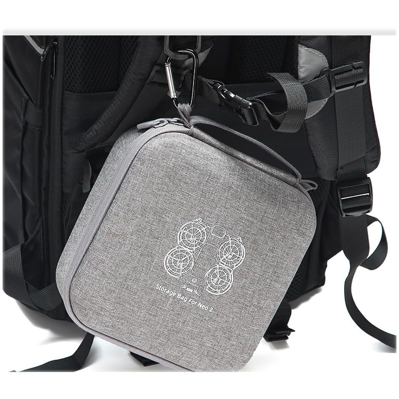 GetZget® Carrying Case Bag for DJI Neo 2 & Accessories Compact Travel Protection Standlone Case (Neo 2 Standalone Bag)