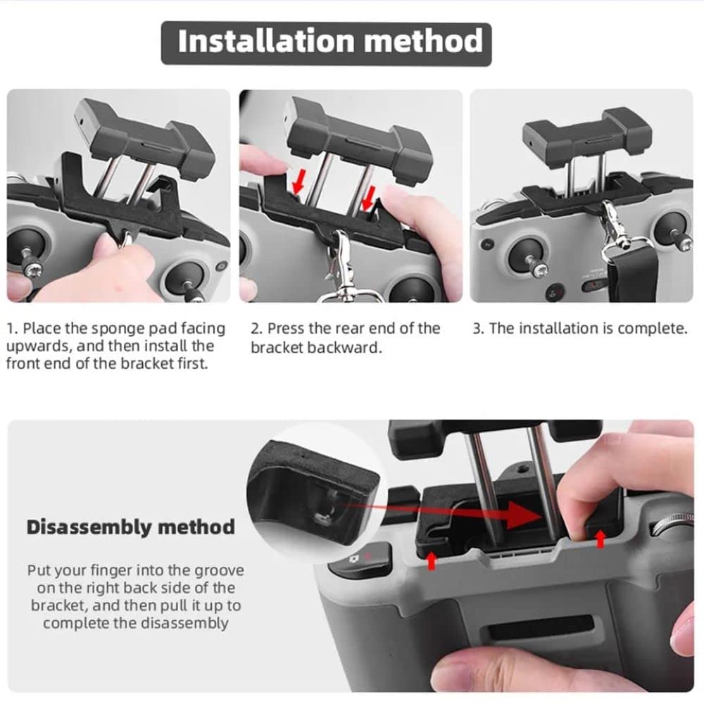 Remote Neck Strap for DJI RC-N1/N2/N3 (Flip, Neo, Mini 3, Air 2S, Mavic 3) (view 6)