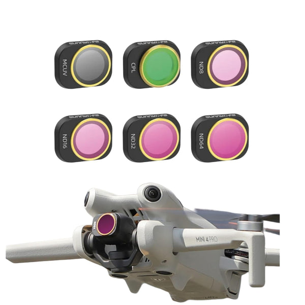 ND Filter Set for DJI Mini 4 Pro (6-Pack)