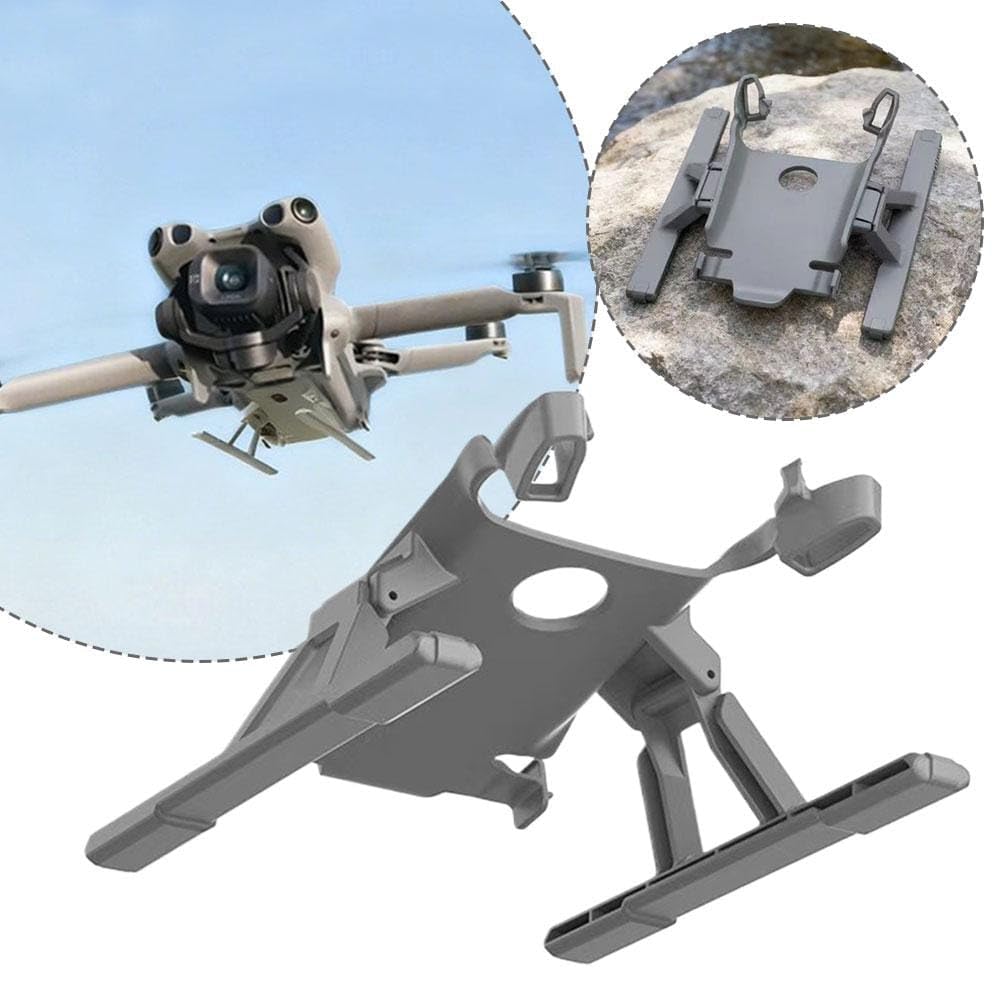 GetZget® CY-NOVA Height Extender Compatible with Dji Mini 5 Pro,Foldable Extended Landing Gear Legs Kit protector Accessories.