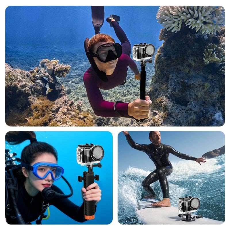 Underwater Waterproof Dive Case for Insta360 GO Ultra Protective Housing Accessories 