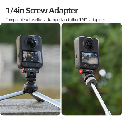 Adjustable Quick-Release Adapter Mount For DJI osmo360, Action 5 pro, 4, 3, 2 Camera Accessories