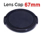  Samsung Galaxy S25 Ultra Phone Case with Lens Cap Cover Support 67 mm ND Filter (Black)