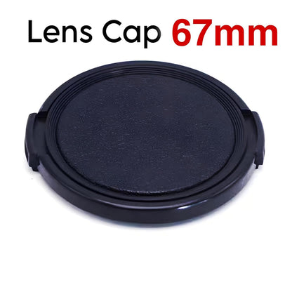  Samsung Galaxy S25 Ultra Phone Case with Lens Cap Cover Support 67 mm ND Filter (Black)