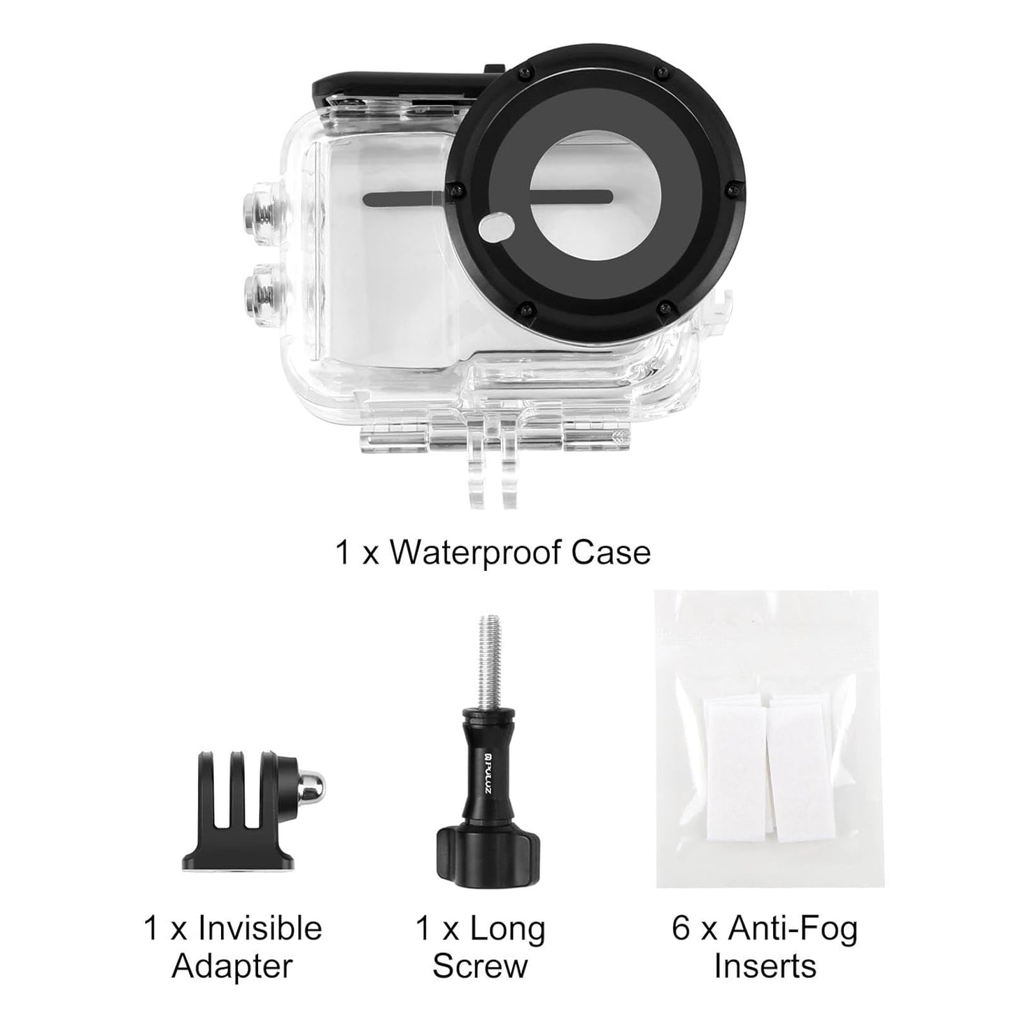 Underwater Waterproof Dive Case for Insta360 GO Ultra Protective Housing Accessories 