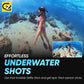 GetZget® Waterproof 60M Underwater Invisible Dive Case For Insta360 X5 