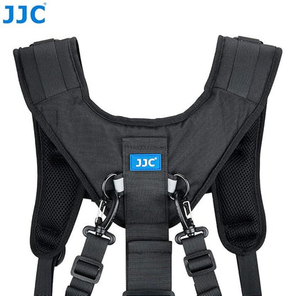 JJC Photography Belt & Harness System For JJC DLP/ Lowepro S&F Lens Pouches  Camera Harness with Adjustable Belt & D-Rings