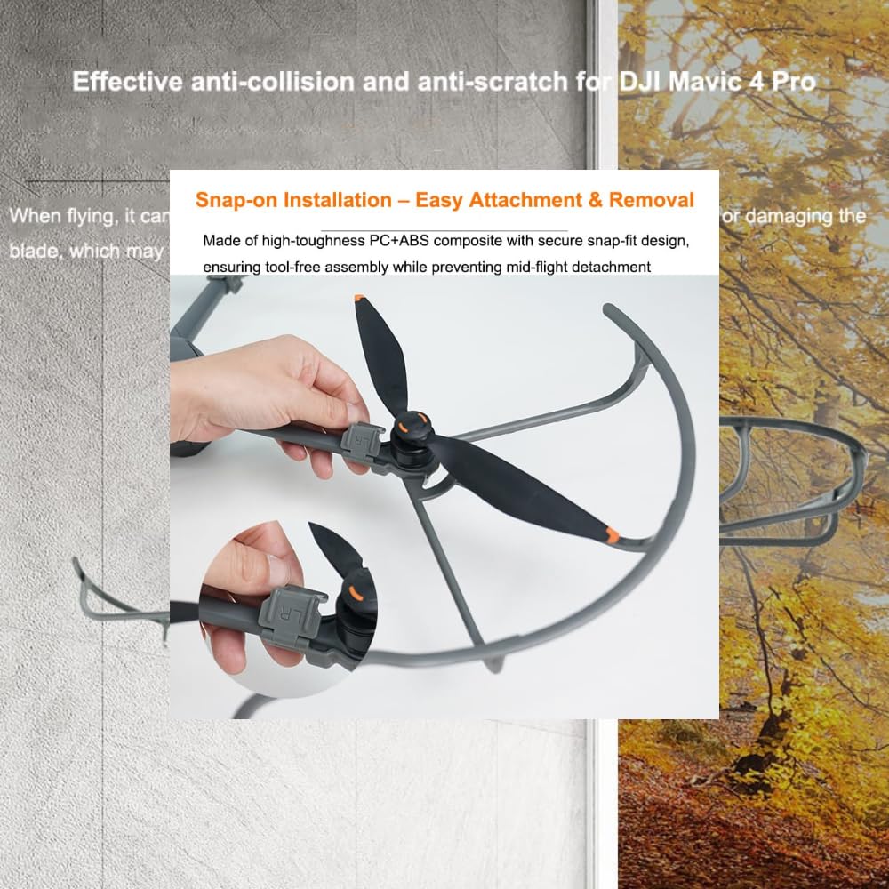 Cynova Propeller Guard for DJI Mavic 4 Pro (view 7)