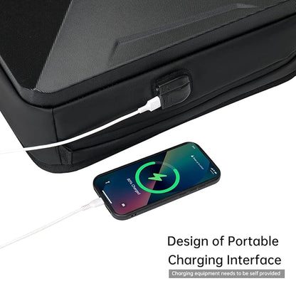 Laptop Bag For College/Office/Travel/Suitcase/Luggage Outdoors Fashion waterproof Backpack With Charging Port & Number Lock 