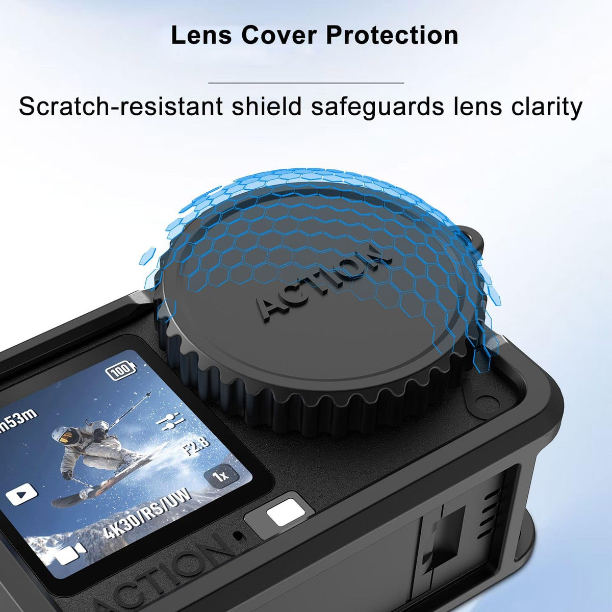 Cynova Silicone Protective Cover for DJI Action 6 Camera (view 5)