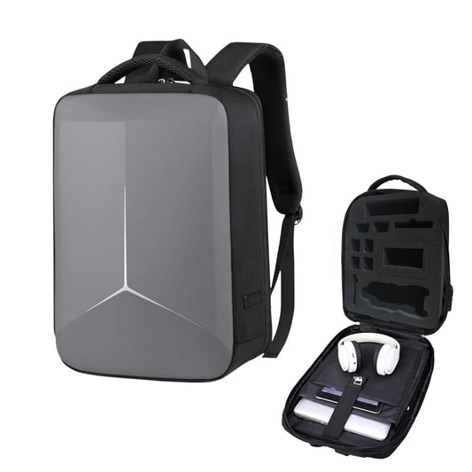 Dji Air 3/ 3S & Accessories Storage Backpack equipped with Number Lock, EVA Foam, Double safety Belt & Charging Point (Grey)