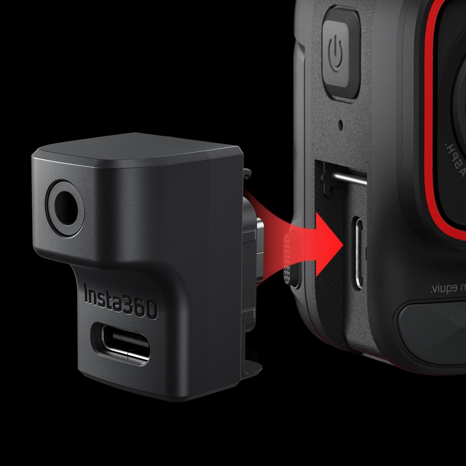  Insta 360 Ace Pro 2 Microphone Adapter (Getzget)