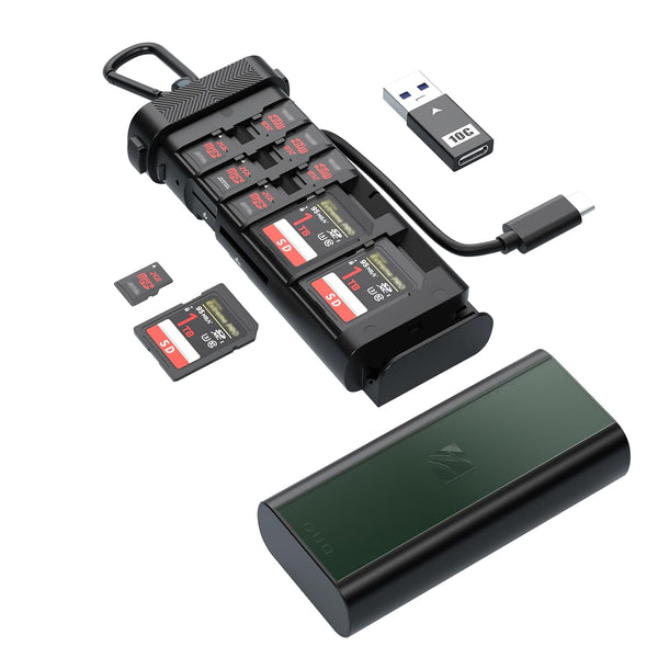 Freewell Duo Reader SD and Micro SD Card Reader and Holder