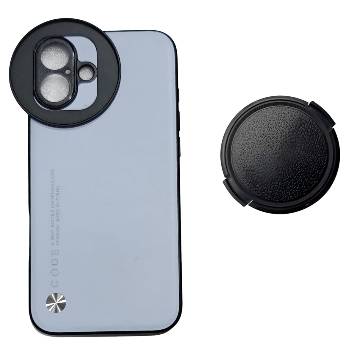 58mm Filter Phone Case for iPhone 16 Plus (Aluminium Slot, Sky Blue)
