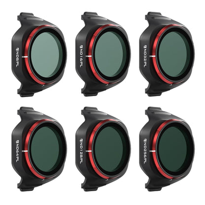 Freewell Bright Day 6-Pack ND/PL Filters for DJI Mini 5 Pro (ND8/PL, ND16/PL, ND32/PL, ND64/PL, ND128/PL & ND256/PL)