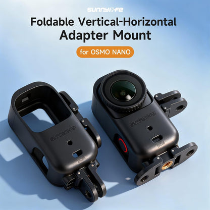 DJI Osmo Nano Foldable Vertical & Horizontal Adapter Mount 