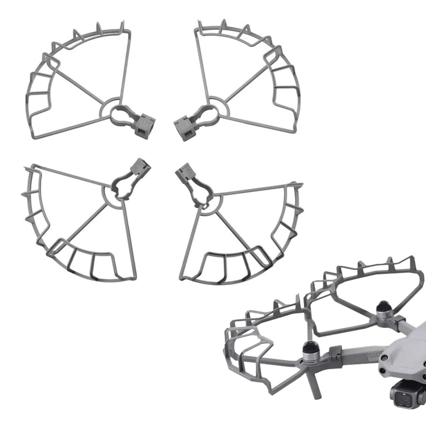 Dji Mavic Air 3/ 3S Wings Scratch Protector 360 Degree Propeller Guard 