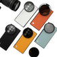  Samsung Galaxy S25 Ultra Phone Case with Lens Cap Cover Support 67 mm ND Filter (Black)