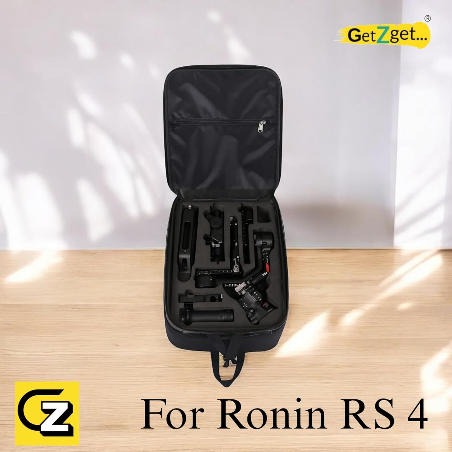 DJI Ronin Rs 4 Gimbal and Accessories Travel Protection Hard Premium Backpack