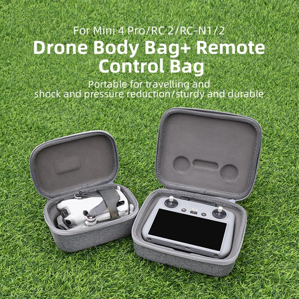 Air Travel Carrying Cases for DJI Mini 4 Pro Drone and RC 2 Remote (Combo) (view 3)