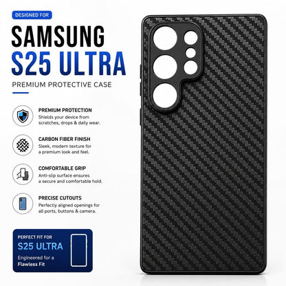 Phone Case For Samsung Galaxy S25 Ultra Supports 17mm Telephoto, Macro & Wide-Angle Lenses Protective Mobile Cover