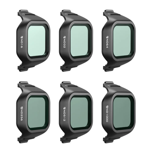 Freewell All Day 6-Pack ND Filters for DJI Mini 5 Pro ( ND16, ND32, ND64, ND256, ND512 & ND1000)