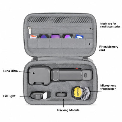 Bag For Insta360 Luna Ultra & Accessories Creator Combo Water Splash Proof Protective Storage Hand Bag