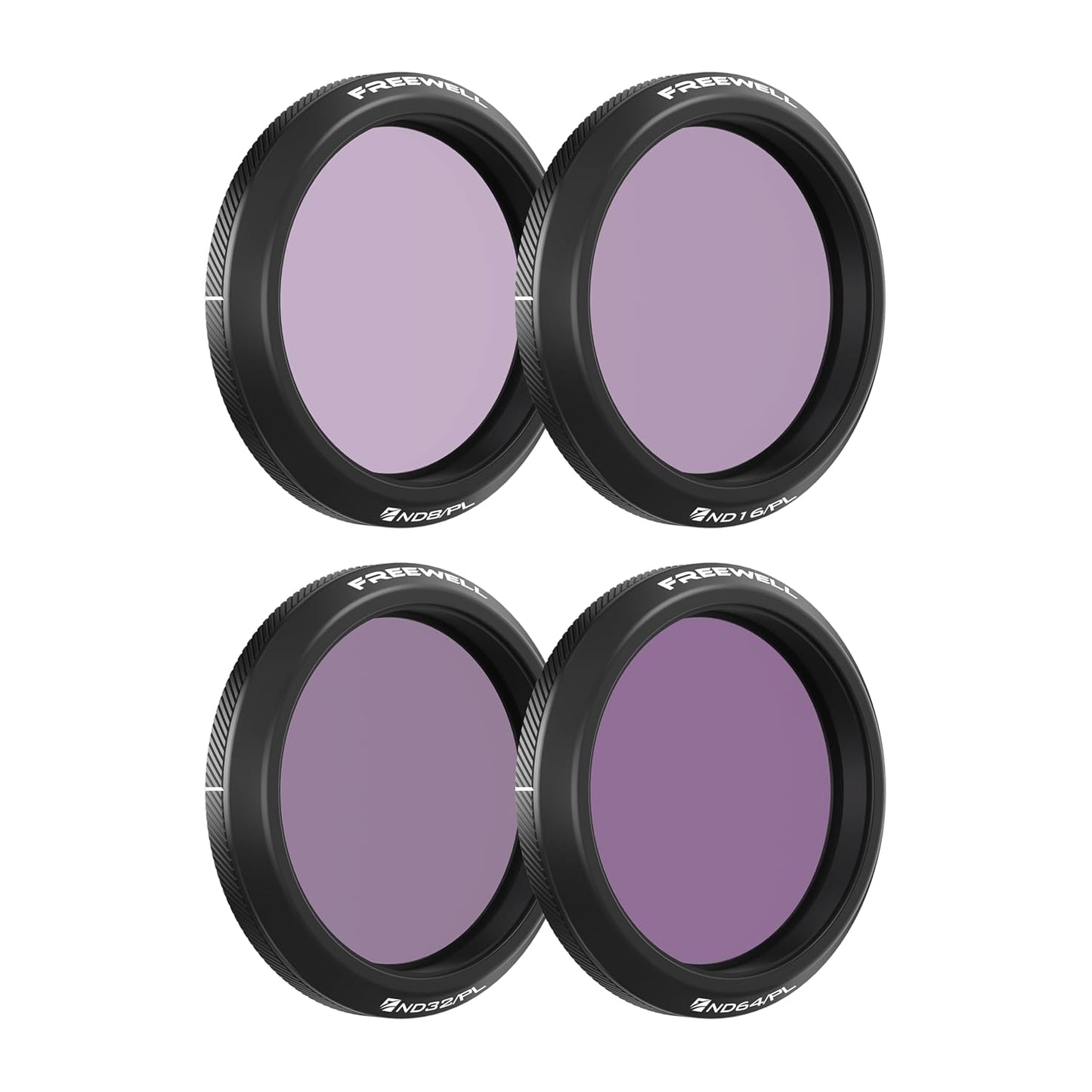 Freewell ND8/ND16/ ND32/ ND64/ PL Bright Day Filter Set For Osmo Action 5 Pro/Action 4/Action 3 