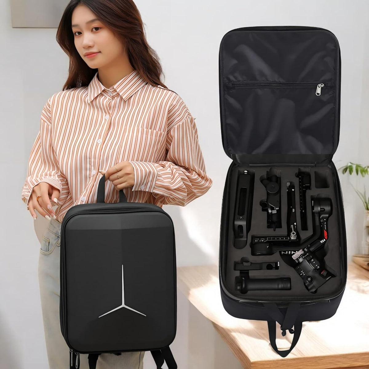 Hard Travel Backpack for DJI Ronin RS 4 Gimbal (view 3)